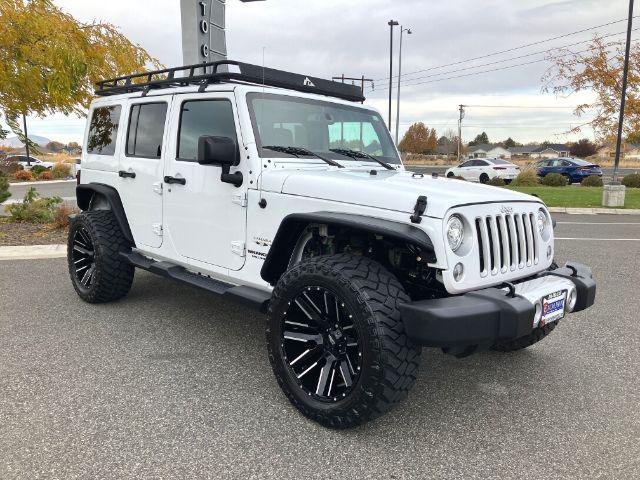 used 2017 Jeep Wrangler Unlimited car, priced at $24,736