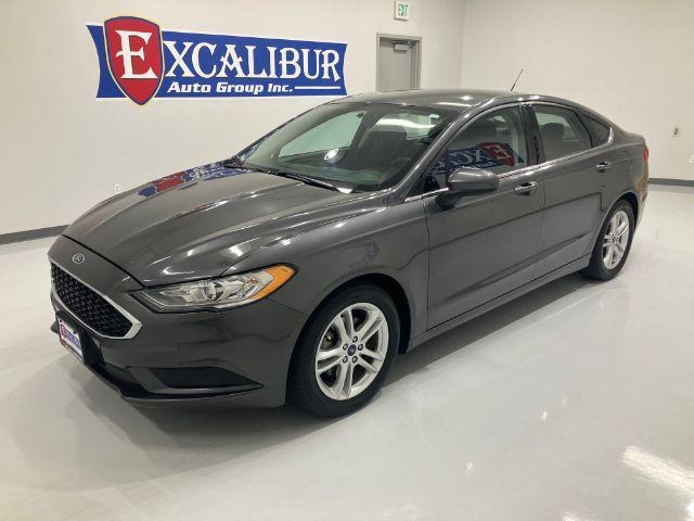 used 2018 Ford Fusion car, priced at $14,673