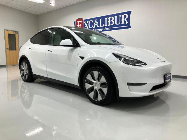 used 2021 Tesla Model Y car, priced at $31,683