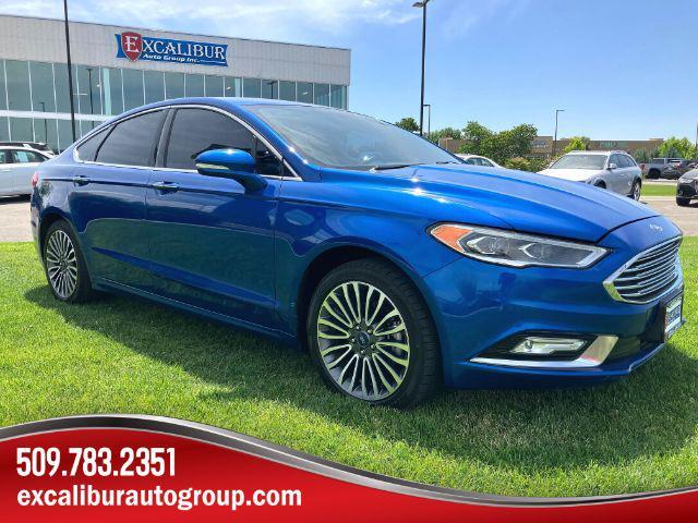 used 2017 Ford Fusion car, priced at $12,789