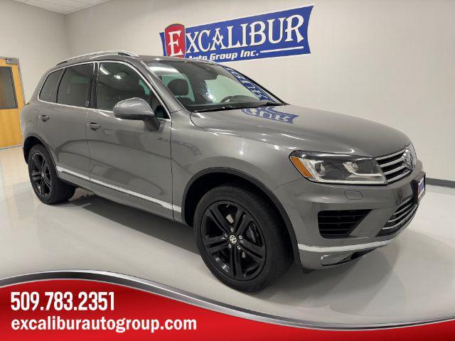 used 2017 Volkswagen Touareg car, priced at $14,637