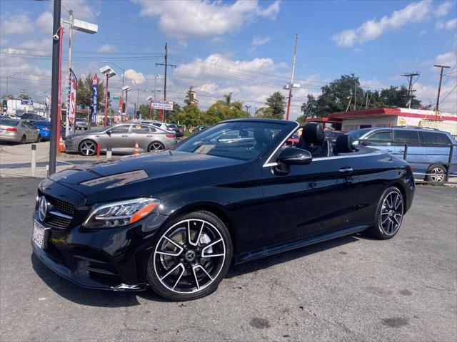 used 2021 Mercedes-Benz C-Class car, priced at $34,999