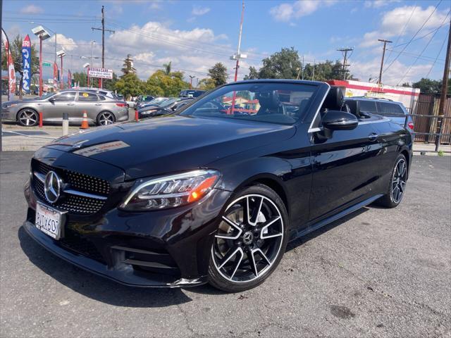 used 2021 Mercedes-Benz C-Class car, priced at $35,699