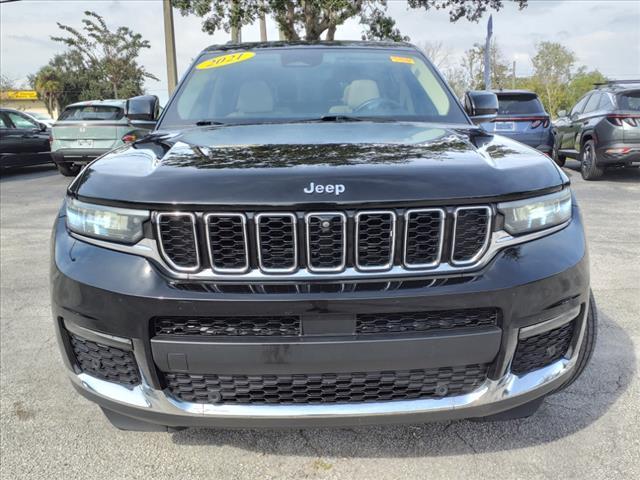 used 2021 Jeep Grand Cherokee L car, priced at $31,983