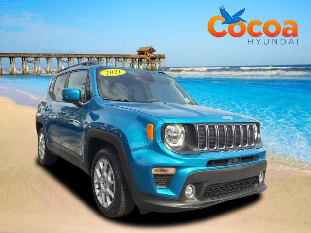 used 2021 Jeep Renegade car, priced at $19,465