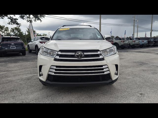 used 2018 Toyota Highlander car, priced at $20,857