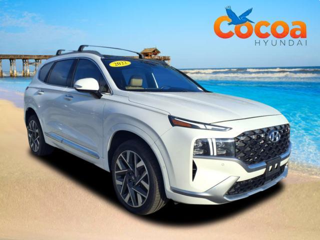 used 2022 Hyundai Santa Fe car, priced at $28,477