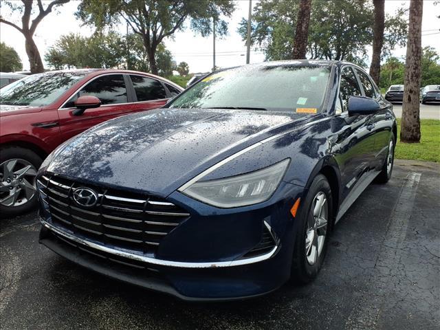 used 2021 Hyundai Sonata car, priced at $17,987