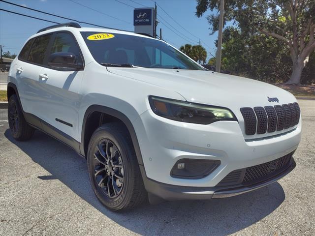 used 2023 Jeep Cherokee car, priced at $29,856