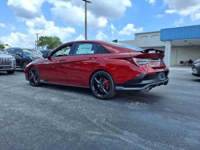 new 2025 Hyundai ELANTRA N car, priced at $36,727