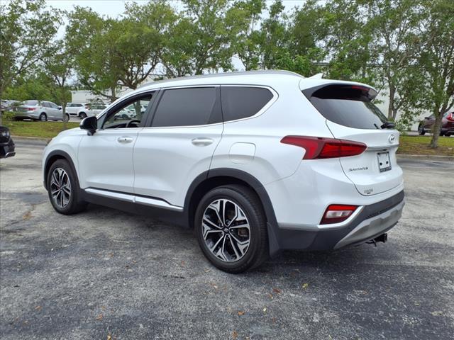 used 2019 Hyundai Santa Fe car, priced at $22,453