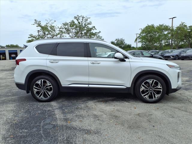 used 2019 Hyundai Santa Fe car, priced at $22,453