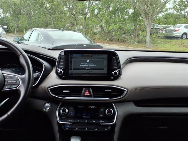 used 2019 Hyundai Santa Fe car, priced at $22,453