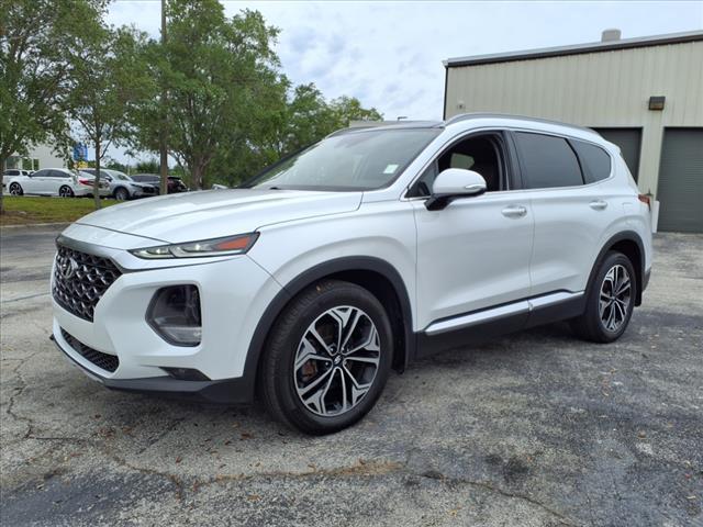 used 2019 Hyundai Santa Fe car, priced at $22,453