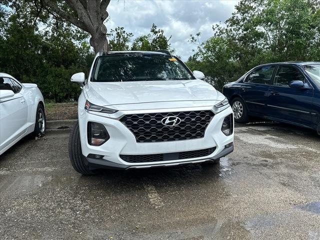 used 2019 Hyundai Santa Fe car, priced at $22,453