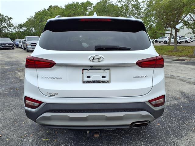 used 2019 Hyundai Santa Fe car, priced at $22,453