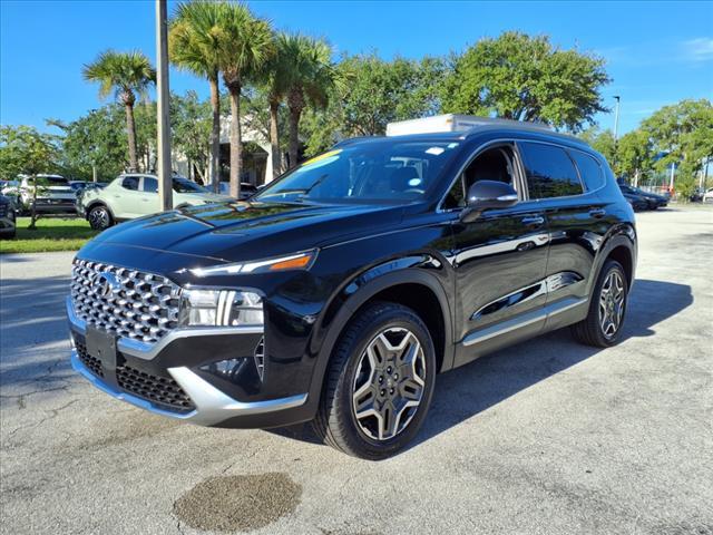 used 2021 Hyundai SANTA FE HEV car, priced at $24,657