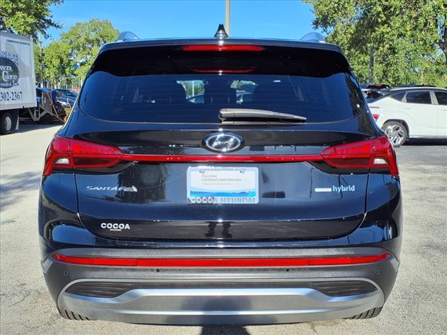 used 2021 Hyundai SANTA FE HEV car, priced at $24,657