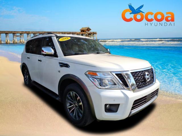 used 2019 Nissan Armada car, priced at $17,500