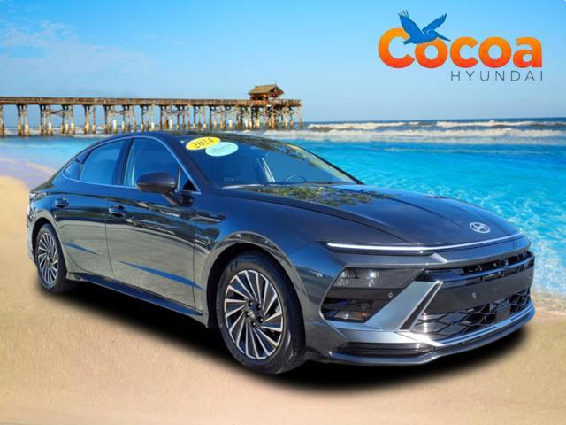 used 2024 Hyundai Sonata Hybrid car, priced at $31,657