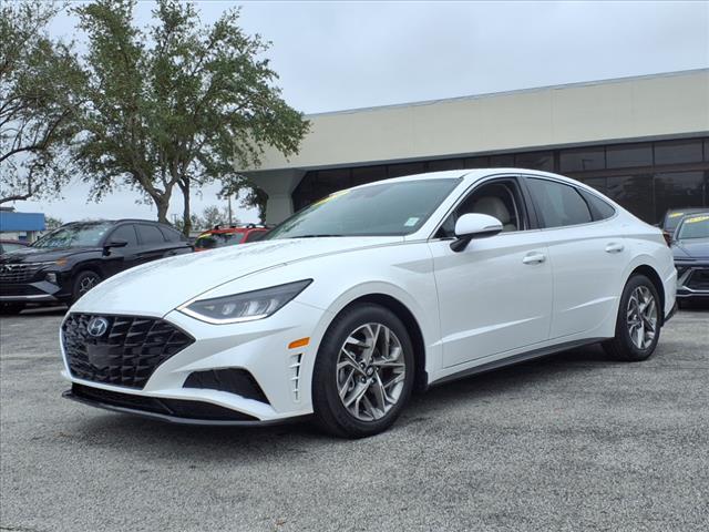 used 2021 Hyundai Sonata car, priced at $19,974