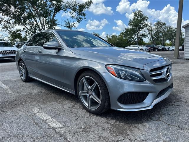 used 2015 Mercedes-Benz C-Class car, priced at $17,916