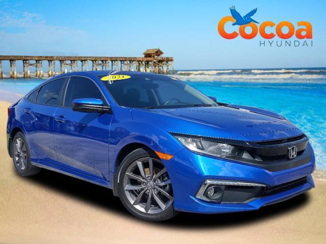 used 2021 Honda Civic car, priced at $22,946