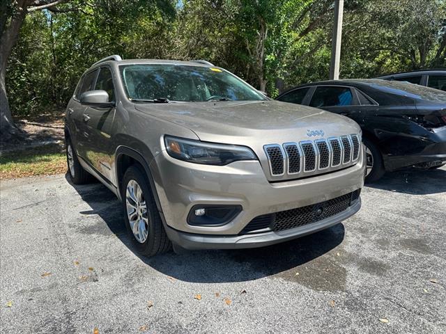 used 2021 Jeep Cherokee car, priced at $21,952