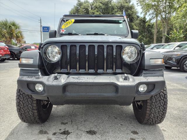 used 2023 Jeep Wrangler car, priced at $36,932