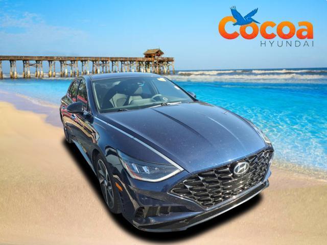 used 2021 Hyundai Sonata car, priced at $20,846