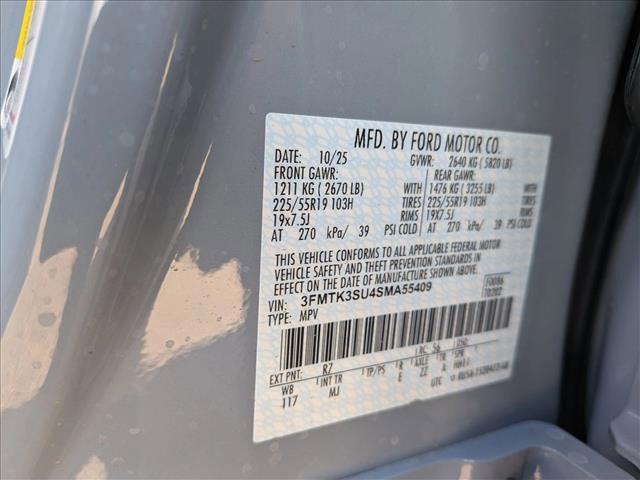 new 2025 Ford Mustang Mach-E car, priced at $50,301