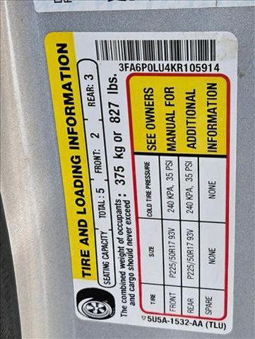 used 2019 Ford Fusion Hybrid car, priced at $13,207