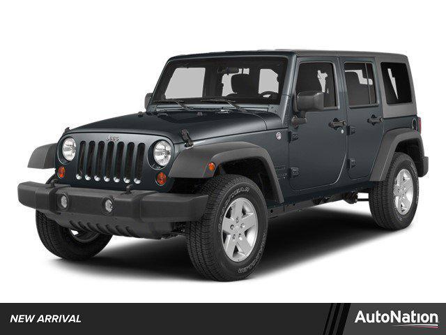 used 2014 Jeep Wrangler Unlimited car, priced at $18,949