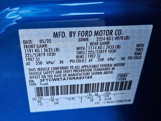 new 2025 Ford Maverick car, priced at $36,710