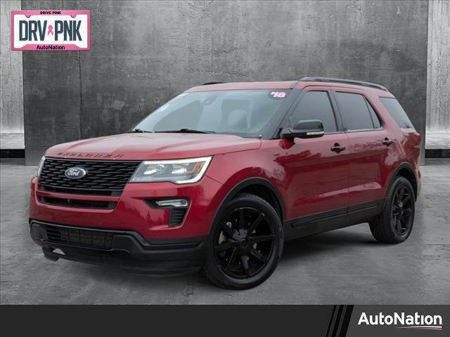 used 2018 Ford Explorer car, priced at $22,509