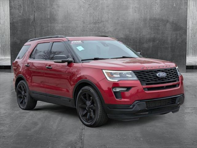 used 2018 Ford Explorer car, priced at $22,509