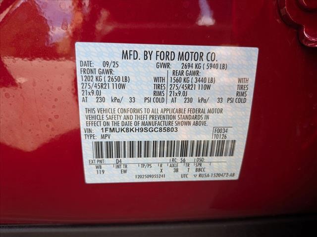 new 2025 Ford Explorer car, priced at $49,299