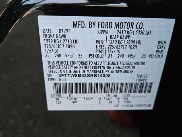new 2025 Ford Maverick car, priced at $31,654