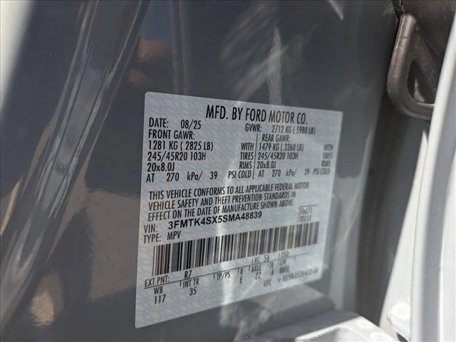 new 2025 Ford Mustang Mach-E car, priced at $59,605