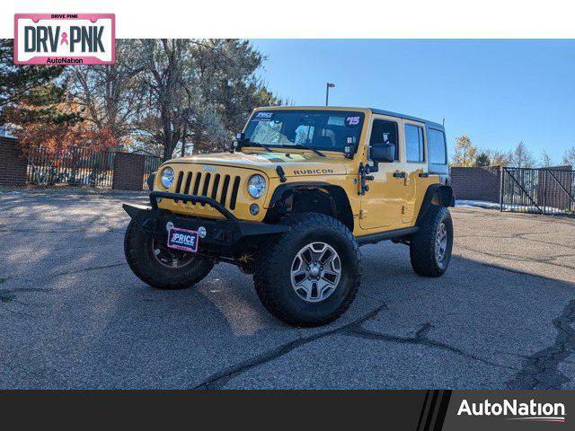 used 2015 Jeep Wrangler Unlimited car, priced at $26,765