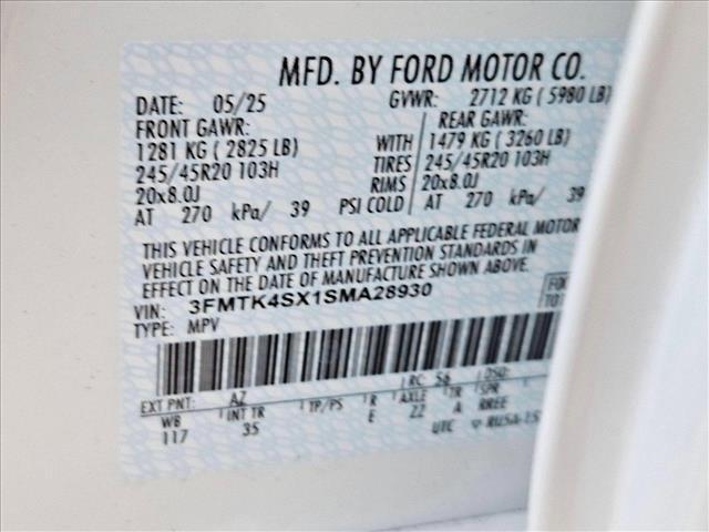 new 2025 Ford Mustang Mach-E car, priced at $54,480