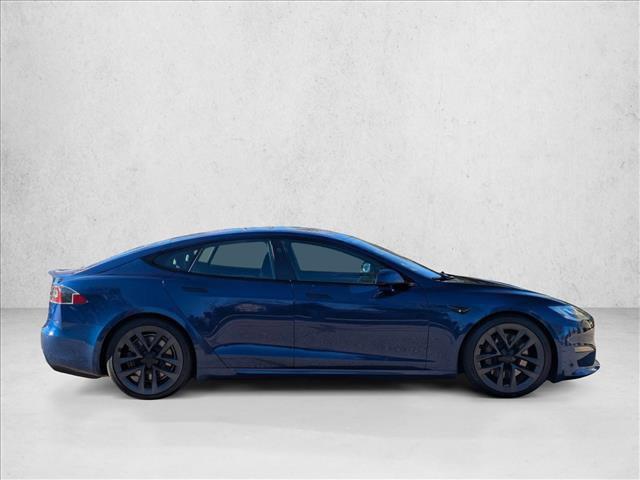 used 2021 Tesla Model S car, priced at $54,755