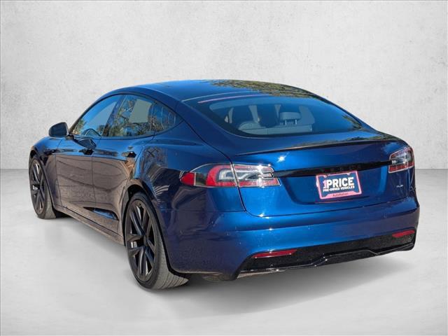 used 2021 Tesla Model S car, priced at $54,755