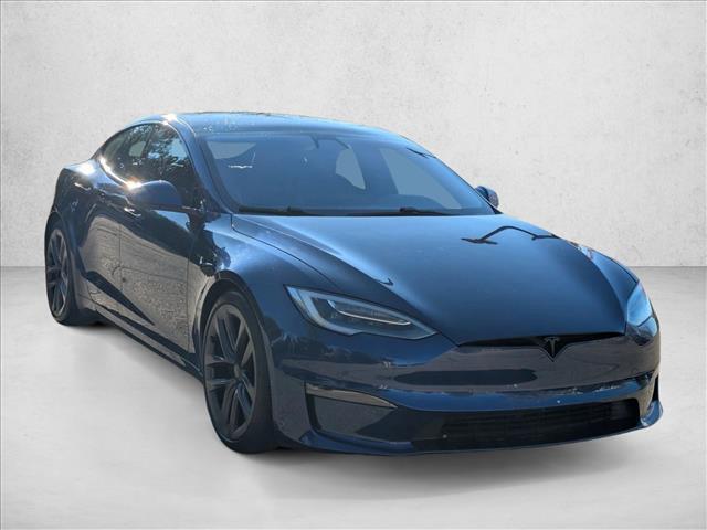 used 2021 Tesla Model S car, priced at $54,755