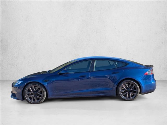 used 2021 Tesla Model S car, priced at $54,755