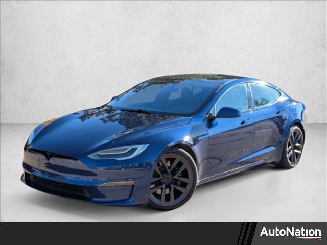 used 2021 Tesla Model S car, priced at $54,755