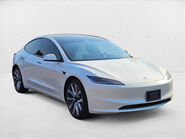 used 2025 Tesla Model 3 car, priced at $37,199