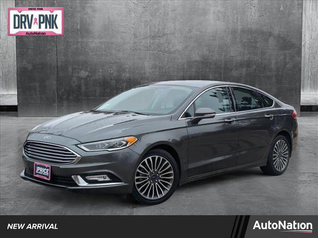 used 2017 Ford Fusion car, priced at $18,141