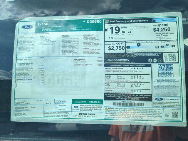 new 2025 Ford F-150 car, priced at $43,322