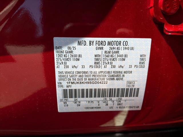 new 2025 Ford Explorer car, priced at $48,676